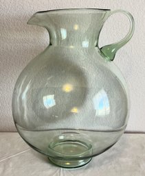 Giant Vintage Glass Pitcher - (FRH)