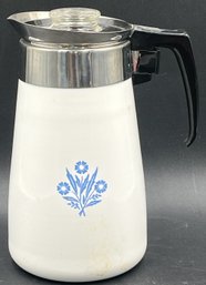 Vintage Corning Ware Percolator Coffee Maker - (A5)