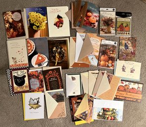 Thanksgiving Card Bundle With Paper Box - (LR)