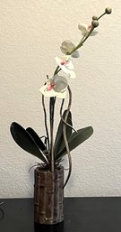Faux Orchid Decoration - (U)