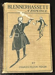Blennerhassett A Romance By Charles Felton Pidgin 1901 - (U)