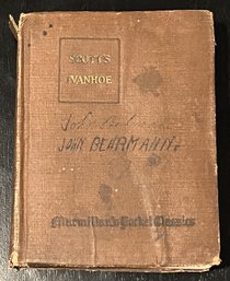 Ivanhoe By Sir Walter Scott 1919 - (U)