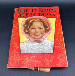 Vintage Shirley Temple Scrap Book Authorized Edition (1936) Filled With Amazing Clippings , Etc.