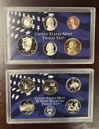 2004 Combo United States Mint Proof Set & State Quarters Set (2 Of 2)