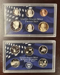2004 Combo United States Mint Proof Set & State Quarters Sets - No Box