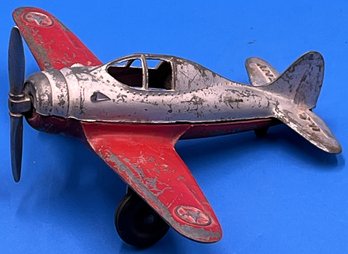 Vintage Hubley US Army Metal Airplane Kiddie Toy -(TR6)