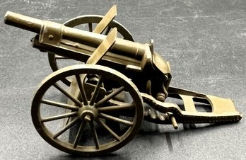 Vintage 1800s Cannon Model Replica Civil War Era - (FR)