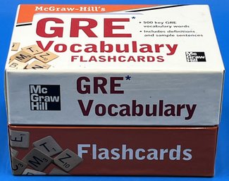 GRE Vocabulary Flashcards - (TR1)