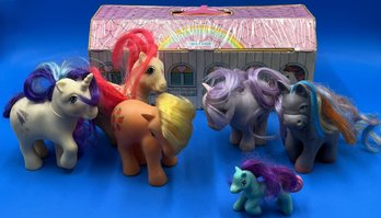 My Little Pony Carry Case With 5 Ponies