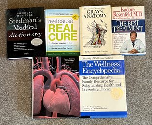 6 Medical Hardcover Book Bundle - (U)
