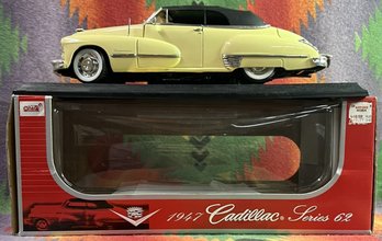 1947 Cadillac Series 62 Crown Victoria 1:18 Die Cast - (A6)