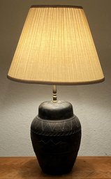Native American Design Ceramic Table Lamp -(B)