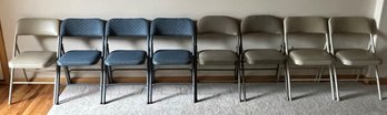 Lot Of 8 Metal Foldable Chairs