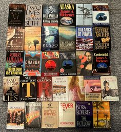 31 Assorted Authors Hardcover Book Bundle - (B)