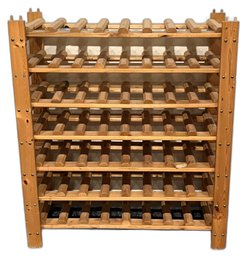 Wood 56 Bottle Wine Rack - (B)
