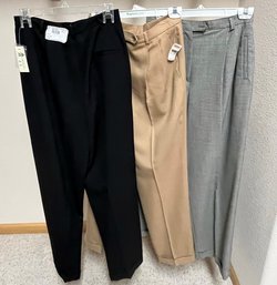 Lot Of 3 Pairs Of Women's Pants (Austin Reed & Talbots) - Size 10 - NEW With Tags