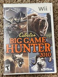 Nintendo Wii Game - Cabela's Big Game Hunter