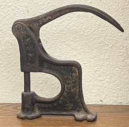 Vintage Cast Iron Rivet Press