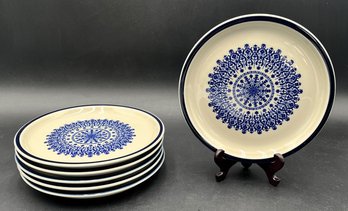 6 Side Plates - (DRH)