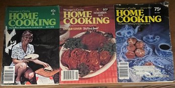 Lot Of Over 50 Women's Circle Home Cooking Magazines (Late 1970s Through Early 1980s)