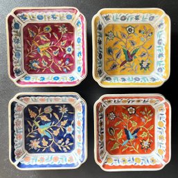 Small Hand Painted Japanese Silk Road Plates - (DRH)