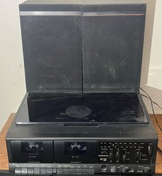 MAGNOVOX Record & Cassette Player Audio System (Model #MX-1180)