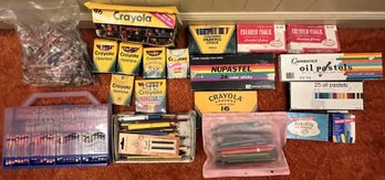 Crayons, Colored Chalk & Oil Pastels & More - (MB)