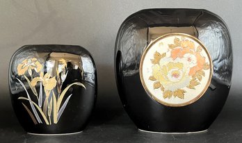 2 Japanese Vases - (DRH)