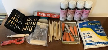 Bin Of Craft Supplies #3 - (MB)