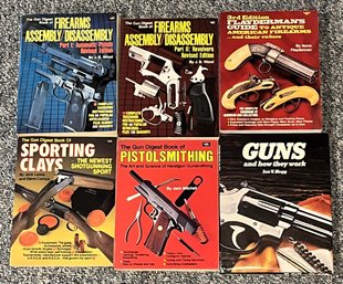 Lot Of 6 Guns Books - (B)