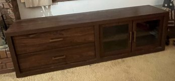 Better Homes & Gardens TV Stand Cabinet With 2 Drawers