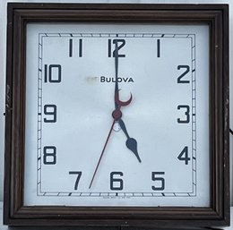 Vintage Wood Bolivia Watch CO. Wall Clock - (S)