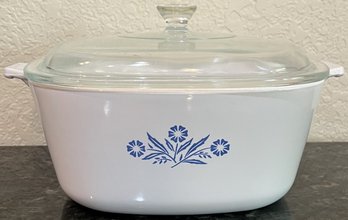 Vintage Blue Cornflower Corning Ware #1 - (K)