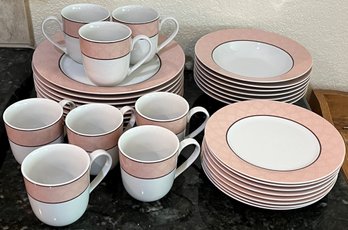 MSE Set Of Dinnerware, Service For 8 - (K)