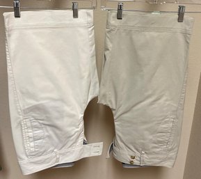 Set Of 2 Women's Capri Pants (Eddie Bauer - Size 16                                    C9