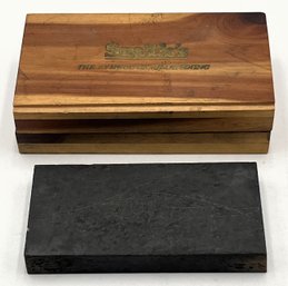 Smith's Sharpening Stone In Wood Box - (B)