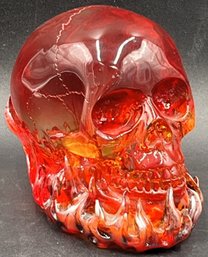 Pacific Giftware Plastic Lighted Skull - (P)