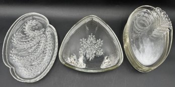 Nice Collection Of Vintage Snack Plates - (DRH)