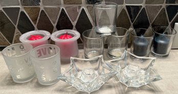 Candles & Candle Holders With Tote - (MBB)