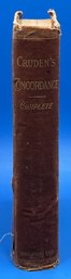 Crudens Complete Concordance Early 1920s Era - (TR3)