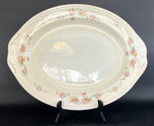 Lovely Vintage Homer Laughlin Eggshell Georgian Platter - (FRH)