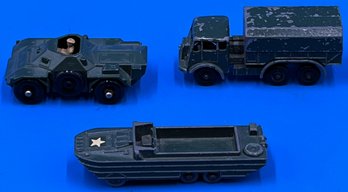 Lot Of 3 Lesney Military Vehicles - (TR3)