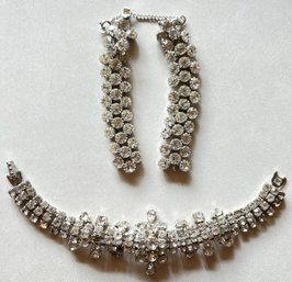 Vintage Rhinestone Jewelry JB#11 - (MB)