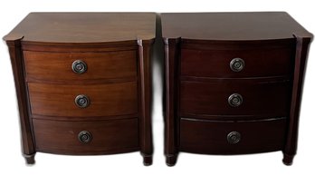 2 Wood Braunstone Furniture 3 Drawer Dressers - (BR1)