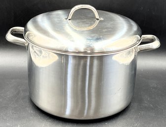 Stainless Steel EPICURE ESSENTIALS 12qt Stock Pot With Lid  - (K)