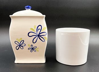 Ceramic Cookie Jar & Container