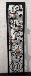 Metal Wall Hanging Candle Holder (WA7)