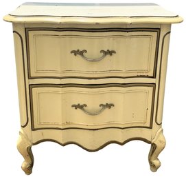 Vintage French Style Nightstand - (C2)