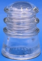 Vintage Hemingray No. 10 Glass Insulator - (TR2)