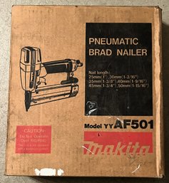 MAKITA Pneumatic Brad Nailer Model AF501 - (G)